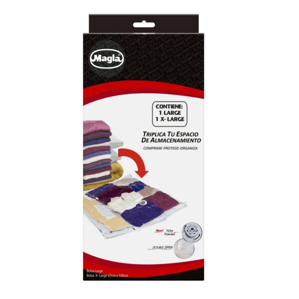 Pack bolsas de almacenaje al vacío