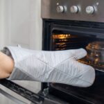 Guante para horno largo