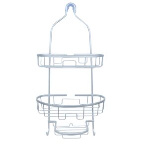 Organizador baño cromado