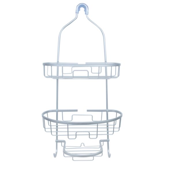 Organizador baño cromado