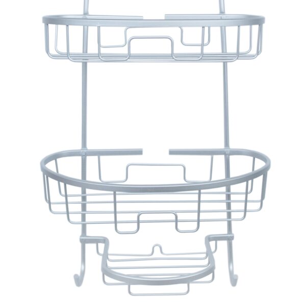 Organizador baño cromado